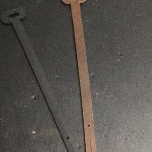 Leather Charm Holder -long